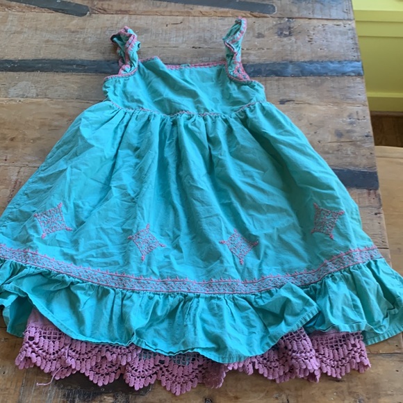Matilda Jane size 6 teal and pink dress - Picture 5 of 5